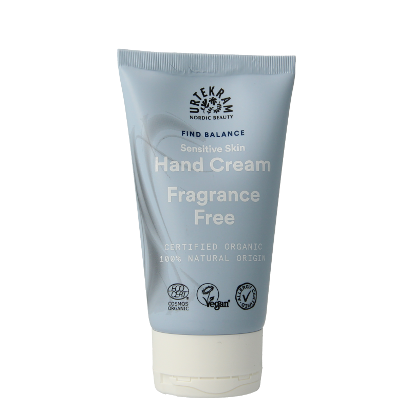 Urtekram Find balance handcream gevoelige huid 75.00 Milliliter