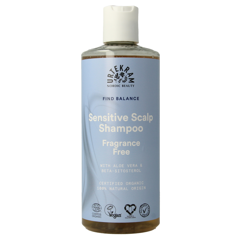 Urtekram Find balance shampoo gevoelige huid 500 Milliliter