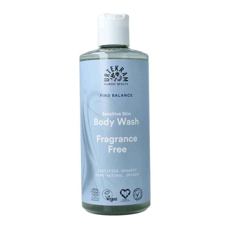 Urtekram Body wash geurvrij gevoelige huid bio 500 Milliliter