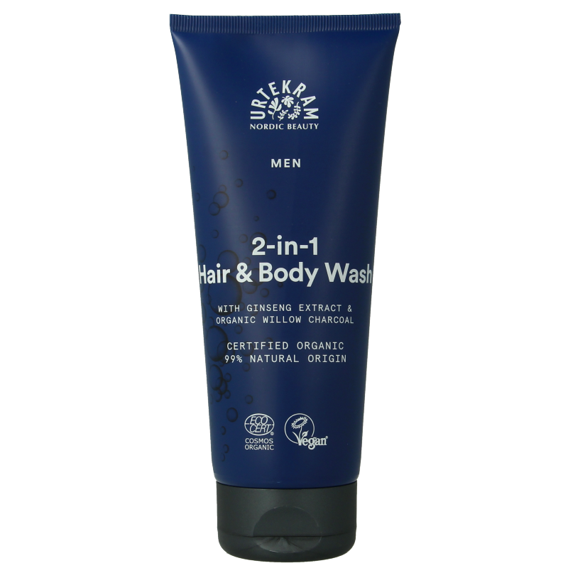 Urtekram Men haar en body wash 200.00 Milliliter