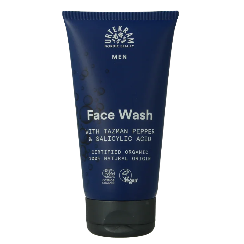 Urtekram Men gezichtswash 150 Milliliter
