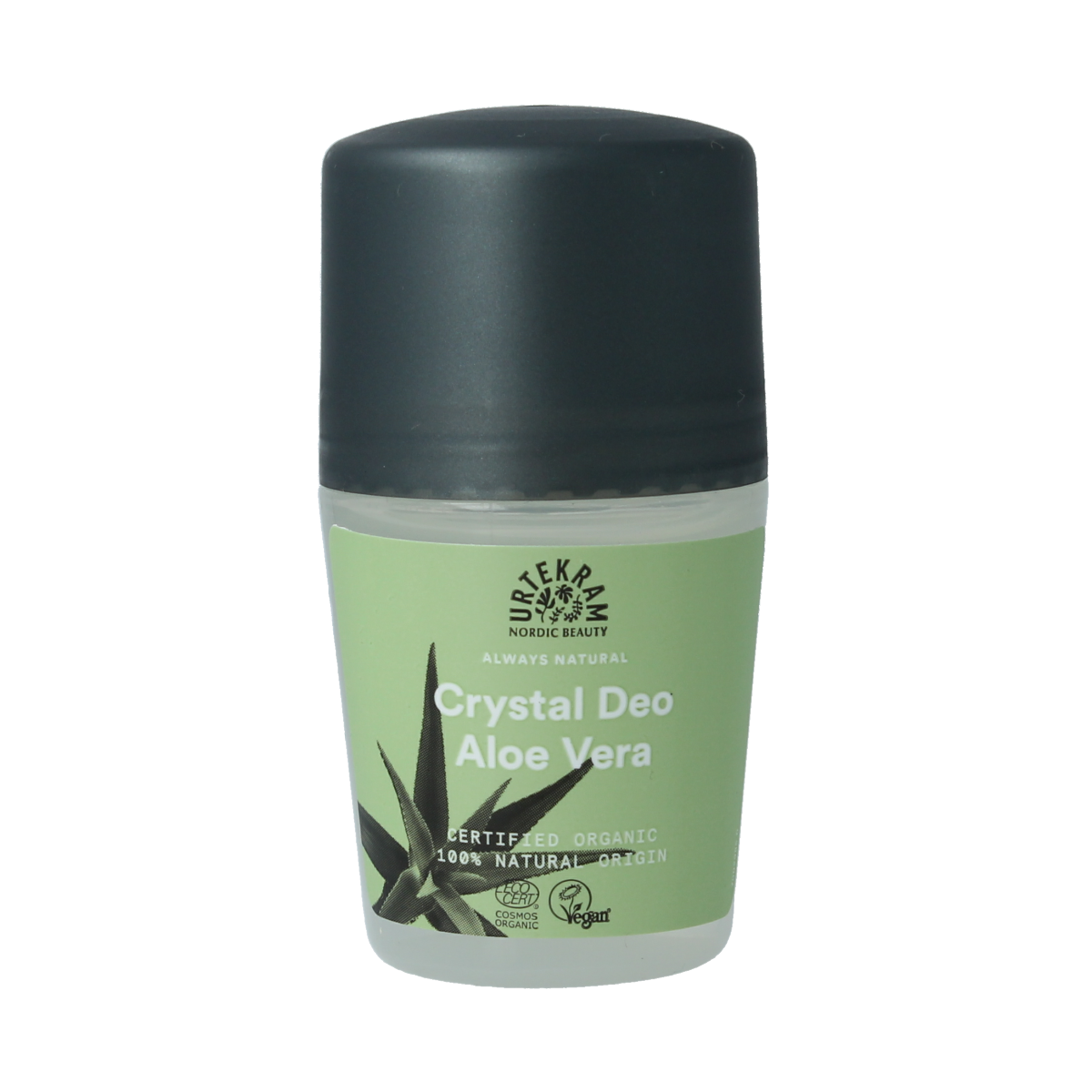 Urtekram Deodorant aloe vera kristal bio 50.00 Milliliter