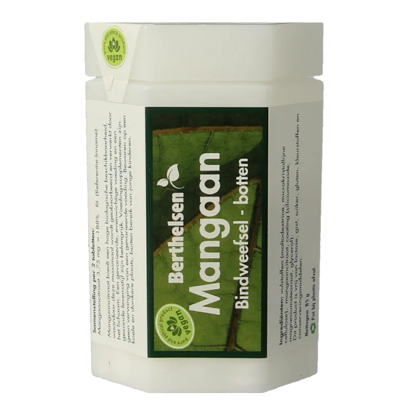 Berthelsen Mangaan citraat 3,75mg 250 Tabletten