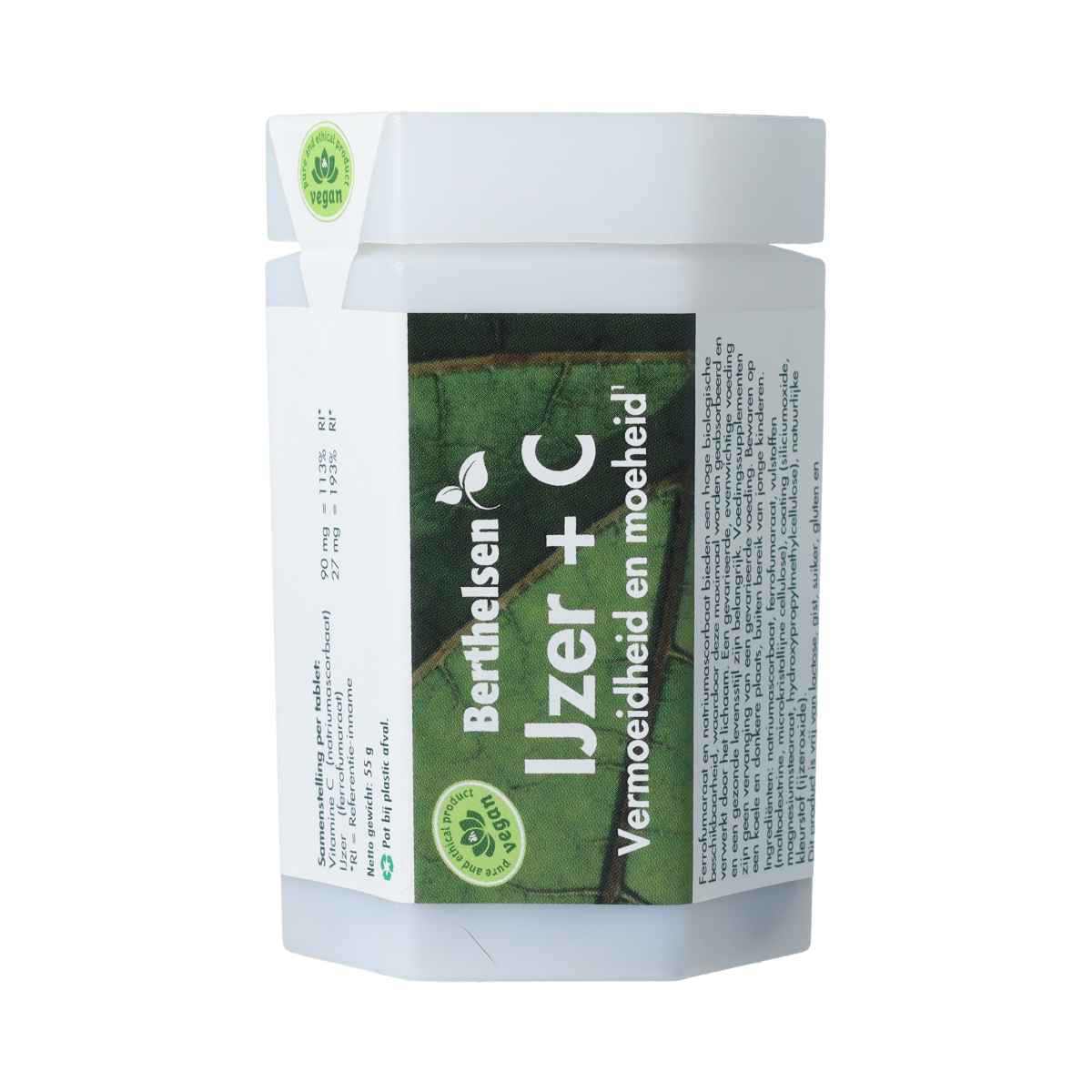 Berthelsen IJzer + vitamine C 90.00 Tabletten