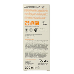 P20 Sensitive lotion SPF50+ 200.00 Milliliter