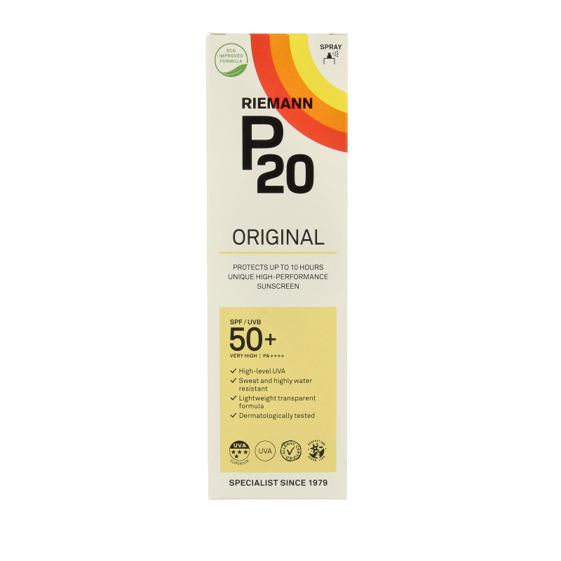 P20 Original spray SPF50+ 85 Milliliter