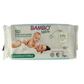 Bambo Nature wet wipes 50 Stuks
