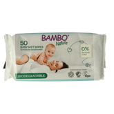 Bambo Nature wet wipes 50.00 Stuks