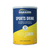 Maxim Sports drinkpowder tins fresh lemon 480 Gram