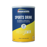 Maxim Sports drinkpowder tins fresh lemon 480 Gram