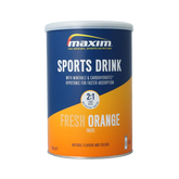 Maxim Sports drinkpowder tins fresh orange 480 Gram