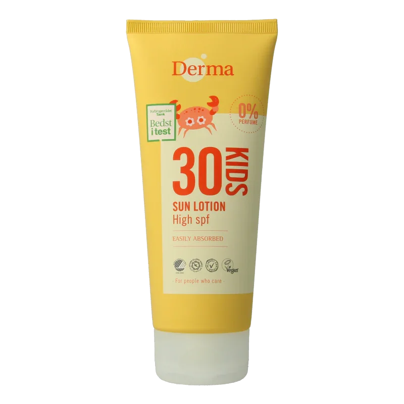 Derma Kids sun lotion SPF30 200 Milliliter