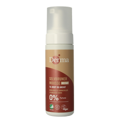 Derma Self tanning mousse instant 150 Milliliter