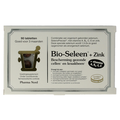 Pharma Nord Bio seleen & zink 90.00 Tabletten