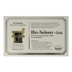 Pharma Nord Bio seleen & zink 150 Tabletten
