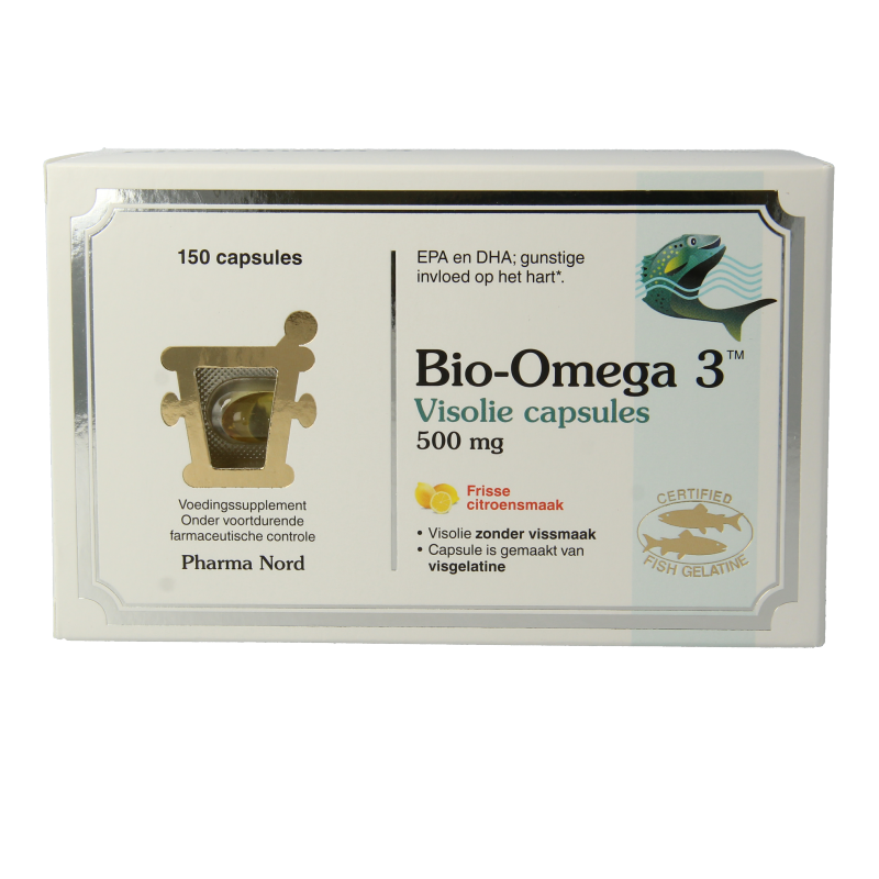 Pharma Nord Bio omega 3 visolie 150 Capsules
