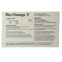 Pharma Nord Bio omega 3 visolie 150 Capsules