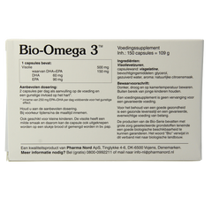 Pharma Nord Bio omega 3 visolie 150 Capsules