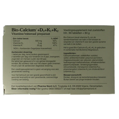 Pharma Nord Bio calcium & D3 & K1 & K2 60 Tabletten