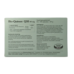 Pharma Nord Bio quinon Q10 30mg 150.00 Capsules