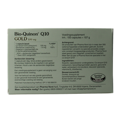 Pharma Nord Bio quinon Q10 gold 100 mg 150 Capsules