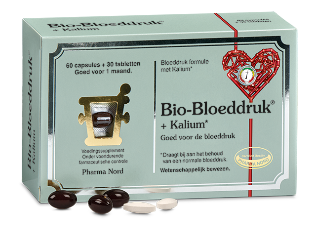 Pharma Nord Bio bloeddruk & kalium tabletten en capsules 90.00 Stuks
