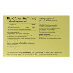 Pharma Nord Bio C vitamine 120.00 Tabletten