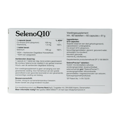 Pharma Nord Seleen Q10 60 capsules & 60 tabletten 120.00 Stuks