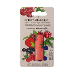 Beauty Made Easy Papertube lipbalm berry 5.50 Gram