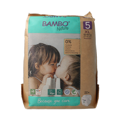 Bambo Babyluiers maat 5 12-18kg 22 Stuks