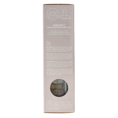 Bibs Fopspeen maat 2 iron / baby blue natural rubber 2 Stuks