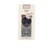 Bibs Fopspeen maat 2 deep space/petrol 2 pack 2 Stuks