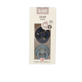 Bibs Fopspeen maat 2 deep space/petrol 2 pack 2.00 Stuks