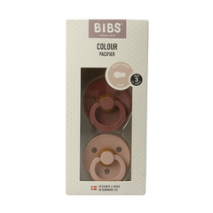 Bibs Fopspeen maat 3 woodchuck blush 2 Stuks