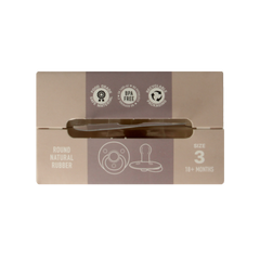 Bibs Fopspeen maat 3 woodchuck blush 2 Stuks