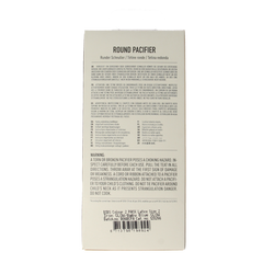 Bibs Fopspeen maat 2 iron/baby blue night 2 pack 2 Stuks