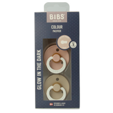 Bibs Fopspeen maat 3 blush vanilla night 2 Stuks