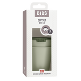 Bibs Baby cup set sage 1 Set