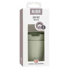 Bibs Baby cup set sage 1 Set
