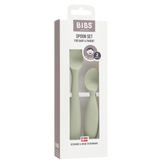 Bibs Baby spoon set sage 1 Set