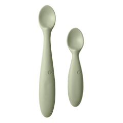 Bibs Baby spoon set sage 1 Set