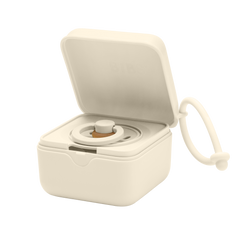 Bibs Baby pacifier box ivory 1.00 Stuks