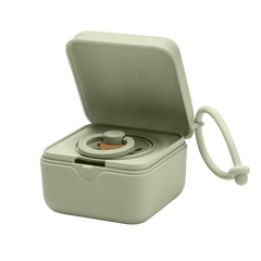 Bibs Baby pacifier box sage 1 Stuks