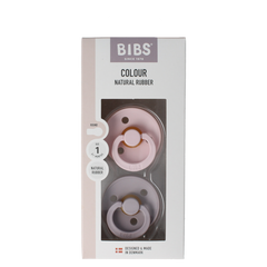 Bibs Fopspeen maat 1 blossom dusky lilac 2.00 Stuks