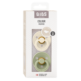 Bibs Fopspeen anatomical maat 2 ivory/sage 2 Stuks