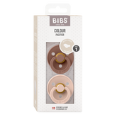 Bibs Fopspeen anatomical maat 1 blush/woodstock 2 Stuks