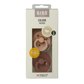 Bibs Fopspeen anatomical maat 2 blush/woodstock 2 Stuks