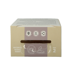 Bibs Fopspeen anatomical maat 2 blush/woodstock 2 Stuks