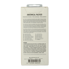 Bibs Fopspeen anatomical maat 2 blush/woodstock 2 Stuks