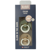 Bibs Fopspeen maat 2 sage vanilla night 2 Stuks